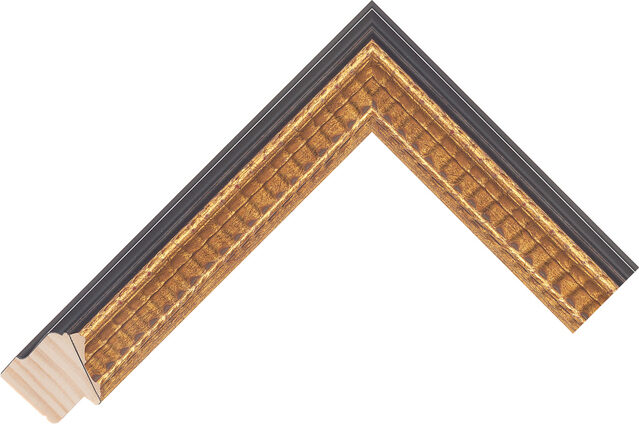 Picture Frame Moulding 271931009 - Gold - 34mm wide x 30mm deep