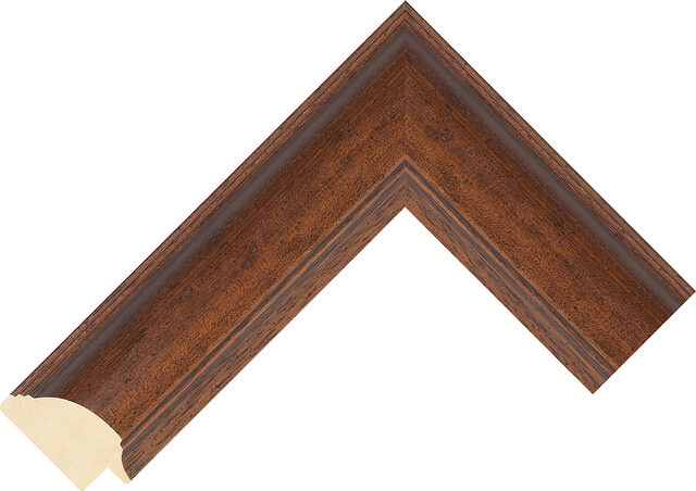 Picture Frame Moulding 293033000 - Dark Oak - 44mm wide x 26mm deep