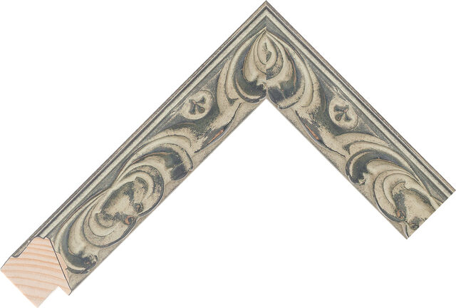 Picture Frame Moulding 293688006 - Aged Green - 34mm wide x 30mm deep