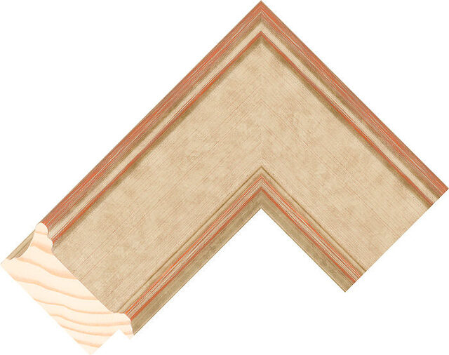 Picture Frame Moulding 294202640 - Champagne - 70mm wide x 30mm deep
