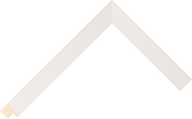 Picture Frame Moulding 303423127 - White - 20mm wide x 13mm deep