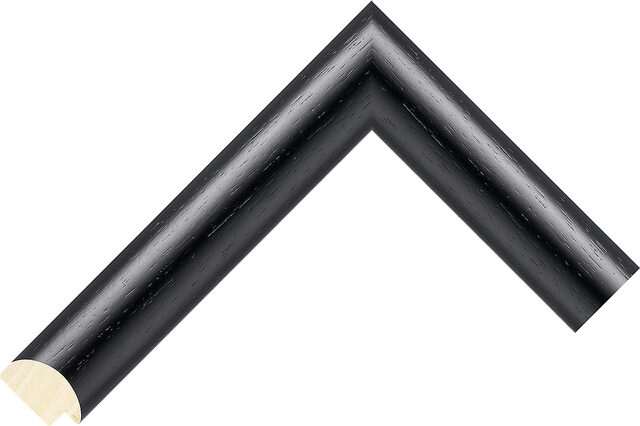 Picture Frame Moulding 316167000 - Black - 30mm wide x 17mm deep
