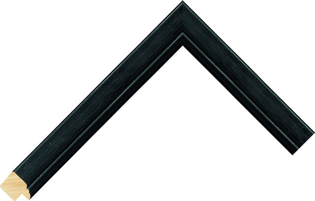 Picture Frame Moulding 320167490 - Black - 20mm wide x 14mm deep