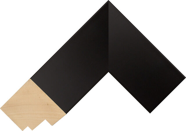 Picture Frame Moulding 332167000 - Black - 55mm wide x 60mm deep