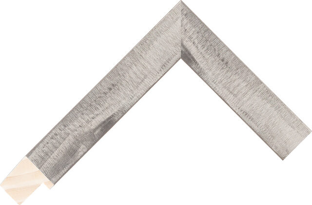 Picture Frame Moulding 332905 - Silver - 28mm wide x 30mm deep