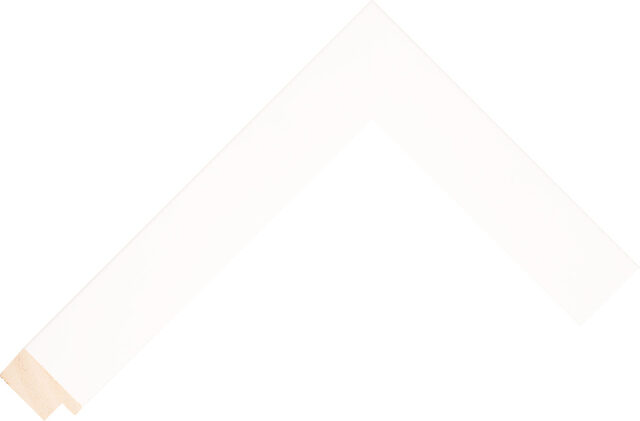 Picture Frame Moulding 3344WH - White - 29mm wide x 12mm deep