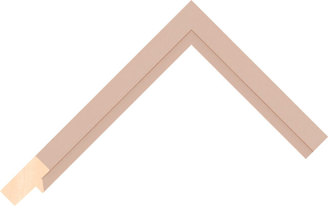 Picture Frame Moulding 334653408 - Light Brown - 21mm wide x 35mm deep