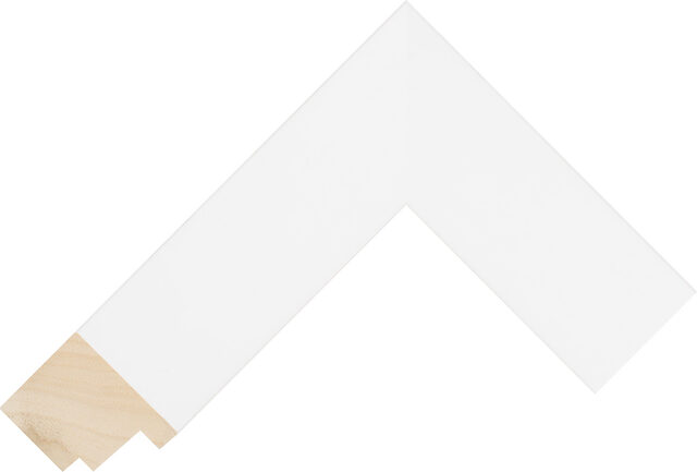 Moulding AQ.337127000 picture frame moulding from the Essentials White range