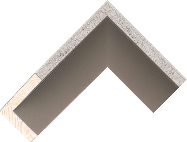 Picture Frame Moulding 355905 - Silver - 50mm wide x 57mm deep
