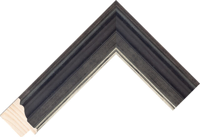 Picture Frame Moulding 361217101 - Black - 40mm wide x 30mm deep