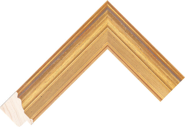 Picture Frame Moulding 361217102 - Gold - 40mm wide x 30mm deep