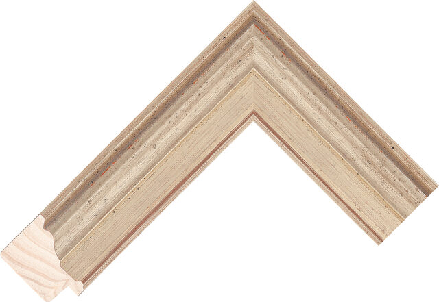 Picture Frame Moulding 361217103 - Silver - 40mm wide x 30mm deep