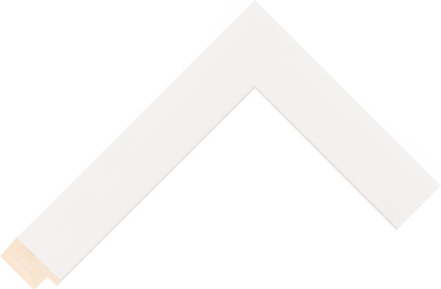 Picture Frame Moulding 363324102 - White - 30mm wide x 13mm deep