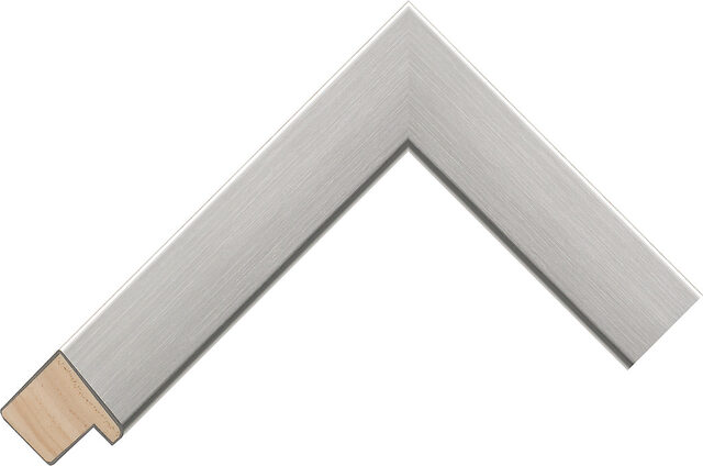 Picture Frame Moulding 374660 - Silver - 31mm wide x 28mm deep