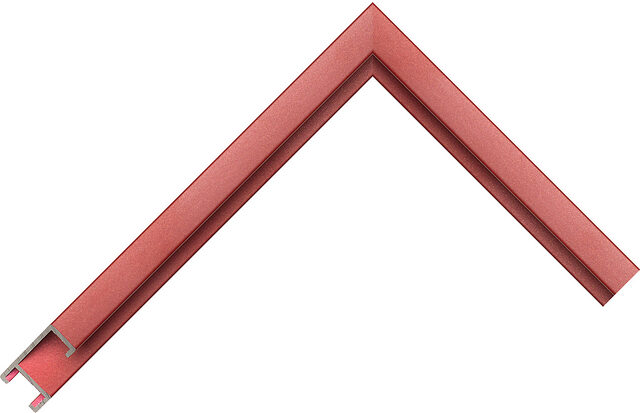 38316 Paprika AQ.380316000 picture frame moulding from the Aluminium range
