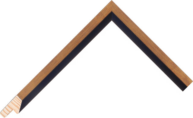 Picture Frame Moulding 385197002 - Gold - 15mm wide x 30mm deep