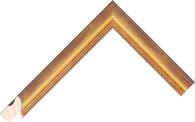 Picture Frame Moulding 386232003 - Gold - 20mm wide x 29mm deep