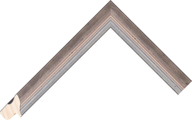 Picture Frame Moulding 386232004 - Silver - 20mm wide x 29mm deep