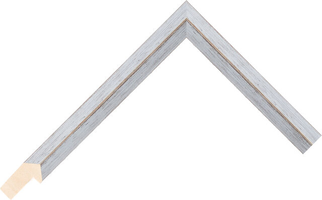 Picture Frame Moulding 386700527 - Dark Grey - 19mm wide x 34mm deep