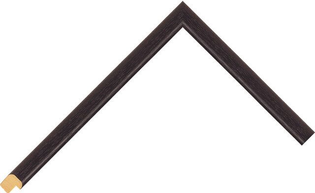 Picture Frame Moulding 402000167 - Black - 12mm wide x 12mm deep