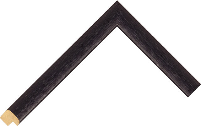 Picture Frame Moulding 403000167 - Black - 20mm wide x 13mm deep