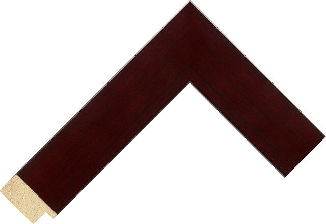 Picture Frame Moulding 412496000 - Mahogany - 35mm wide x 15mm deep