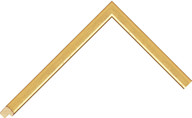 Picture Frame Moulding 421247000 - Gold - 13mm wide x 11mm deep