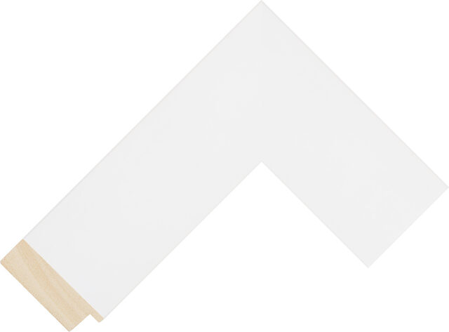 Picture Frame Moulding 440127000 - White - 53mm wide x 20mm deep