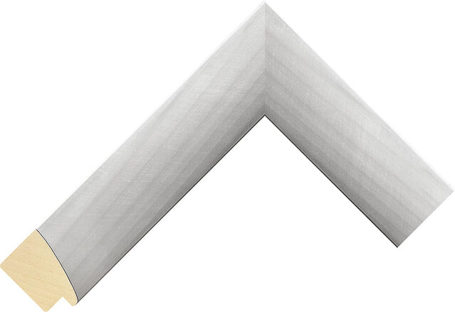 Picture Frame Moulding 445700000 - Silver - 39mm wide x 27mm deep