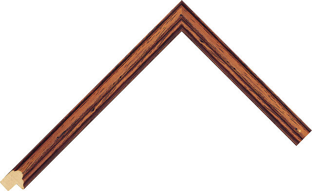 Picture Frame Moulding 458498000 - Walnut - 15mm wide x 17mm deep