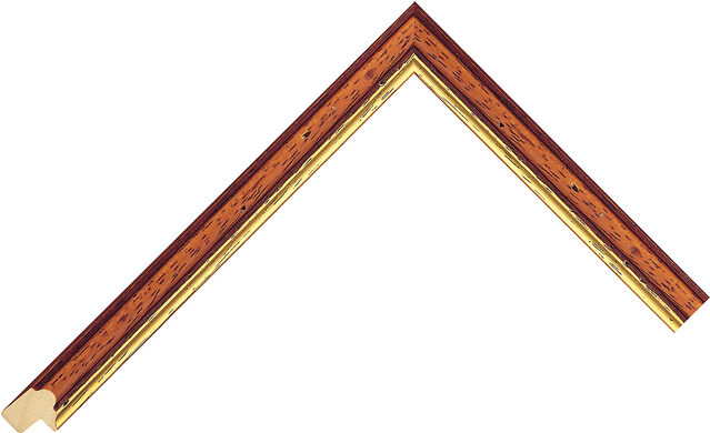Picture Frame Moulding 458498246 - Walnut - 15mm wide x 17mm deep