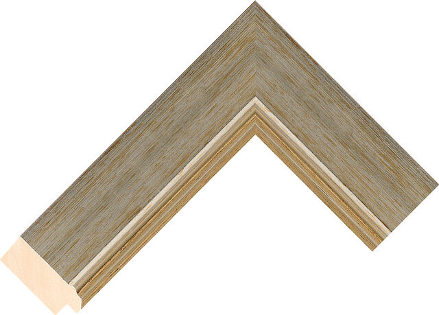 Picture Frame Moulding 470348000 - Silver - 51mm wide x 18mm deep