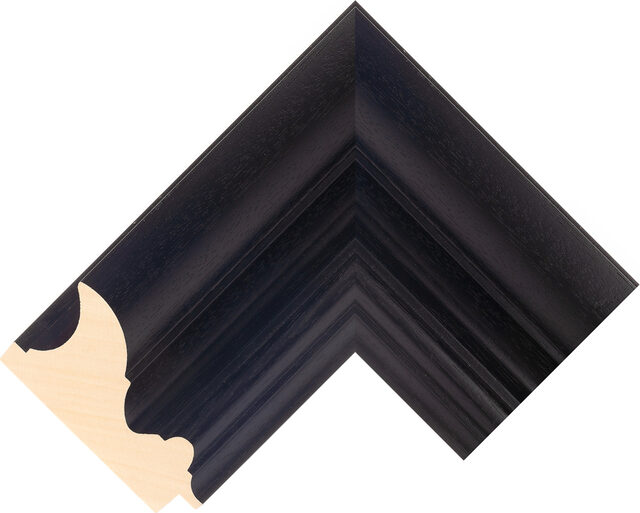 Picture Frame Moulding 490000167 - Black - 109mm wide x 53mm deep