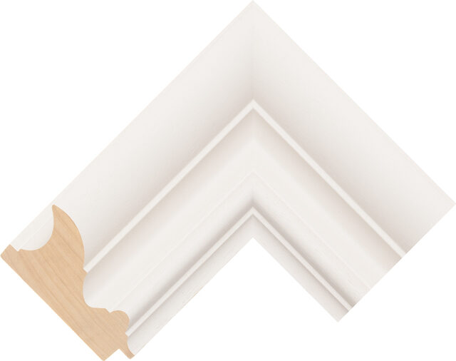 Picture Frame Moulding 490000237 - Cream - 109mm wide x 53mm deep