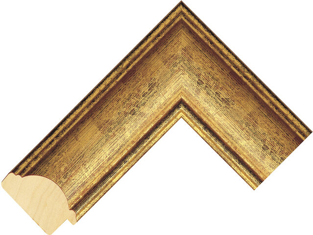 Picture Frame Moulding 504246000 - Gold - 55mm wide x 30mm deep