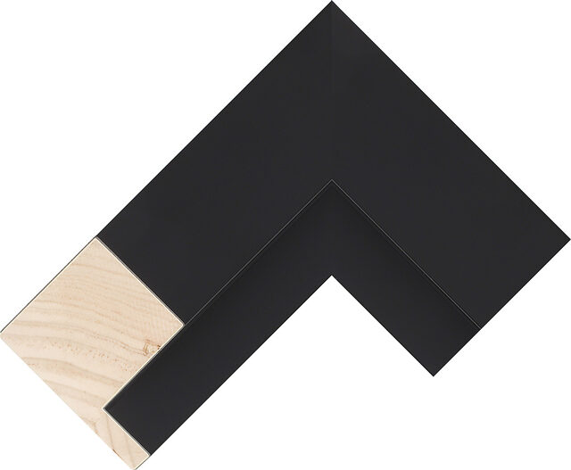 Picture Frame Moulding 513167000 - Black - 70mm wide x 51mm deep
