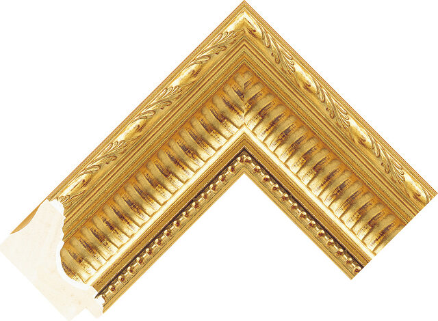 Picture Frame Moulding 514100000 - Gold - 79mm wide x 50mm deep