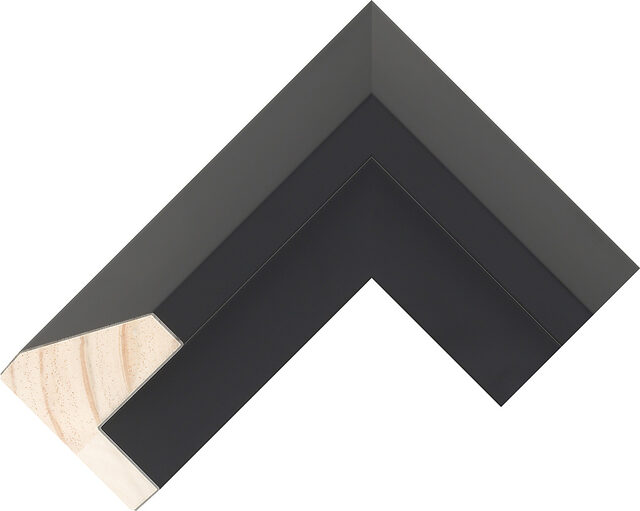 Picture Frame Moulding 515167000 - Black - 67mm wide x 50mm deep