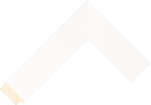 Picture Frame Moulding 526040127 - White - 40mm wide x 13mm deep