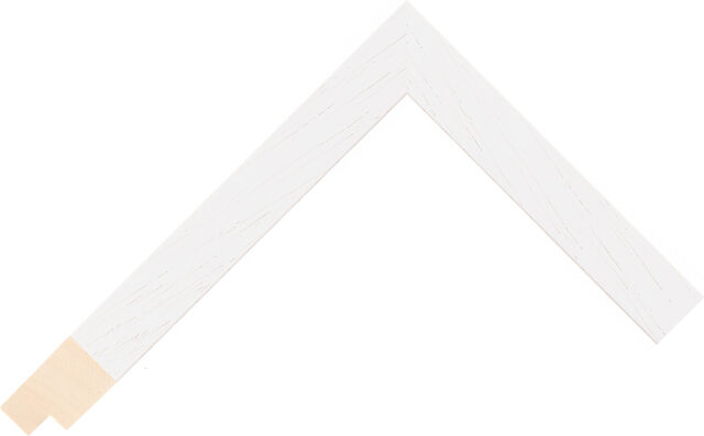 Picture Frame Moulding 541000127 - White - 20mm wide x 32mm deep