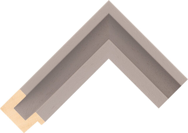 Picture Frame Moulding 544000107 - Light Grey - 45mm wide x 32mm deep
