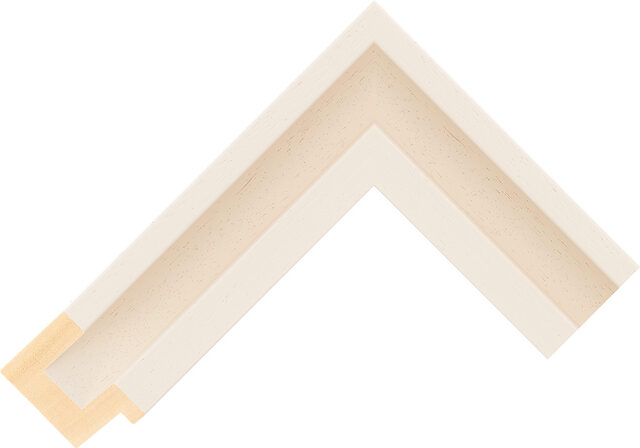 Picture Frame Moulding 544000137 - Cream - 45mm wide x 32mm deep