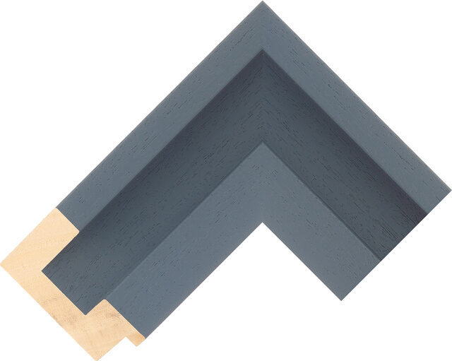 Picture Frame Moulding 545000111 - Grey - 73mm wide x 39mm deep