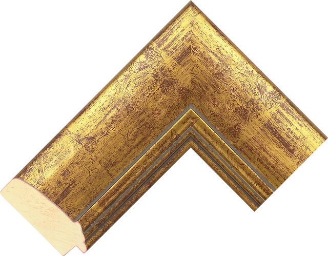 Picture Frame Moulding 560920247 - Gold - 65mm wide x 26mm deep