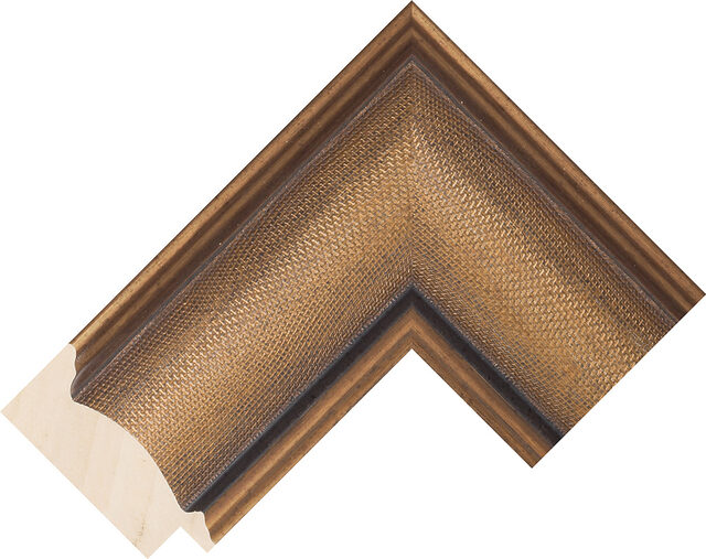 Picture Frame Moulding 580460 - Bronze - 59mm wide x 30mm deep
