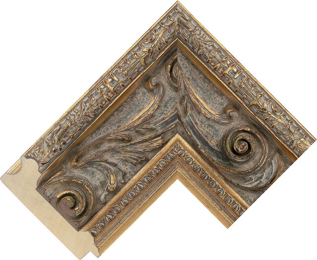 Picture Frame Moulding 602247000 - Gold - 116mm wide x 40mm deep