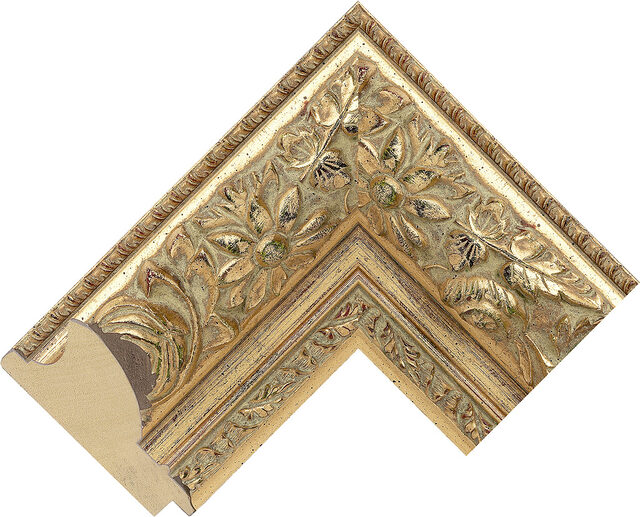 Picture Frame Moulding 608247000 - Gold - 112mm wide x 51mm deep