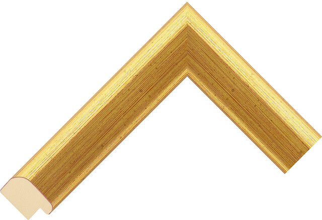Picture Frame Moulding 614247000 - Gold - 34mm wide x 20mm deep