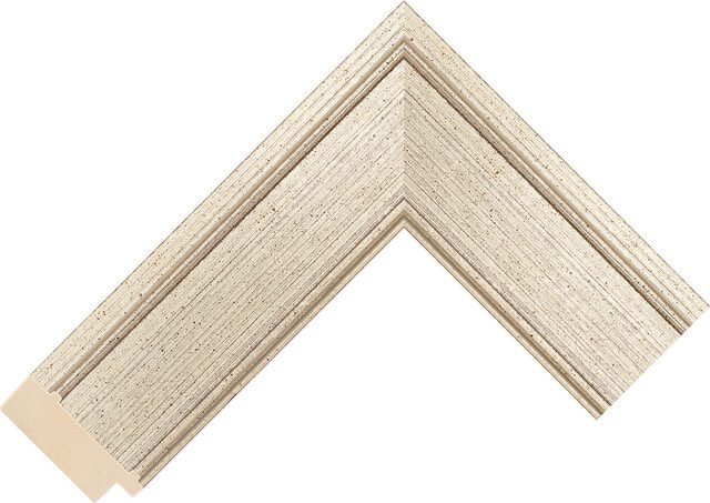 Picture Frame Moulding 627348000 - Silver - 51mm wide x 18mm deep