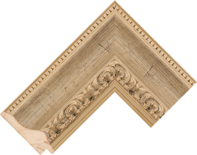 Picture Frame Moulding 630348000 - Silver - 70mm wide x 26mm deep